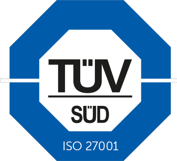 TÜV ISO 27001 zertifiziertes Rechenzentrum